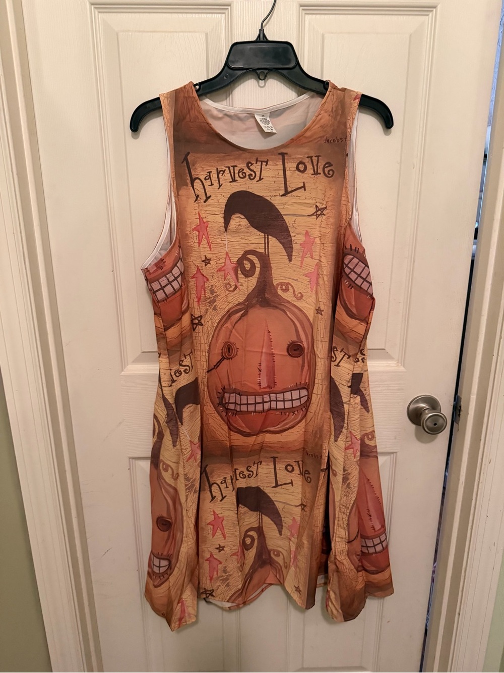 Redbubble Orange Pumpkin Harvest Love Mini Dress